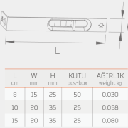 ÇELİK İTMELİ GÖMME SÜRGÜ-32345