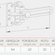 ZAMAK KELEPÇE-31503