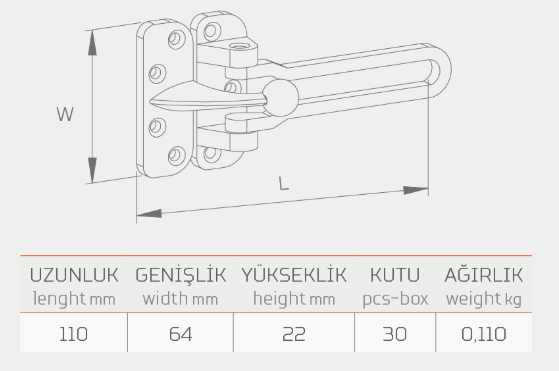 ZAMAK KELEPÇE-31503